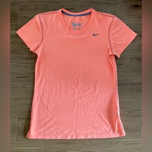 Nike Orange Workout Shirt